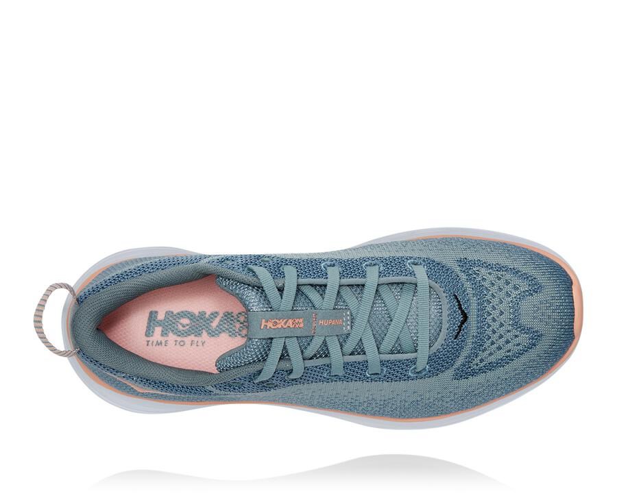 Running Shoes Womens - Hoka One One Hupana Flow - Blue - TYDQNAW-27